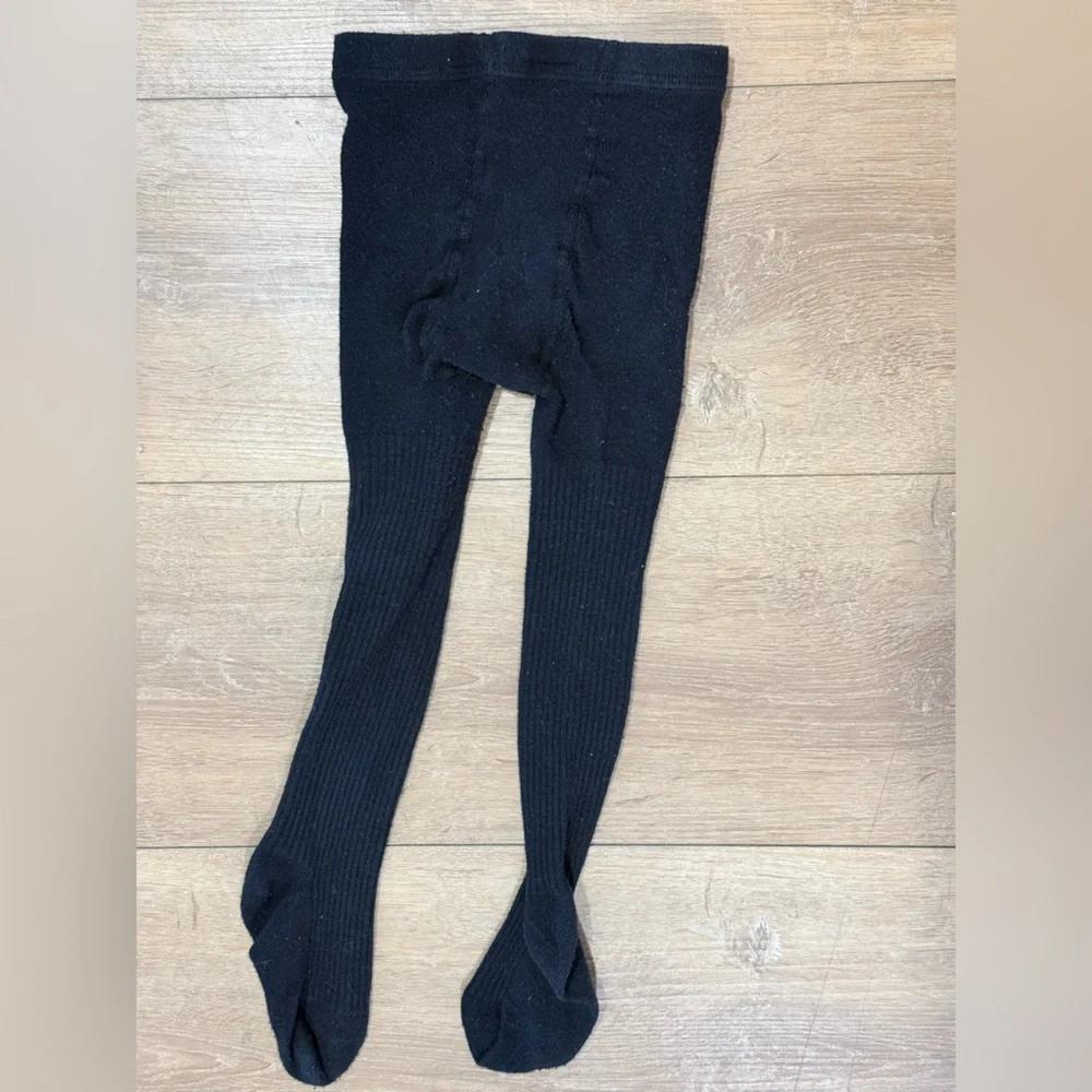 ⭐ 5/$20 ⭐ Carter's Toddler Girls Black & White Tights Stockings 2T-4T